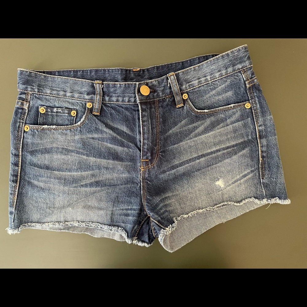 ❌SOLD❌ J. Crew Jean Cutoff Shorts Size 28